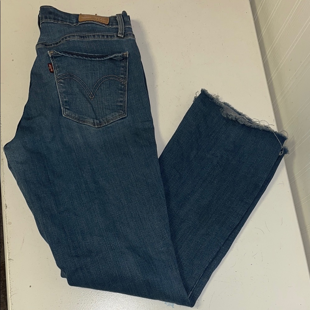 Levi's 515 Boot Cut Medium Washed Blue Jeans